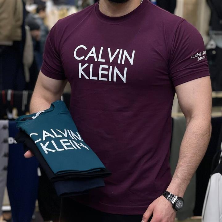 تیشرت یقه گرد مردانه CALVIN KLEIN در 4 رنگ سایزبندی XL-2XL-3XL